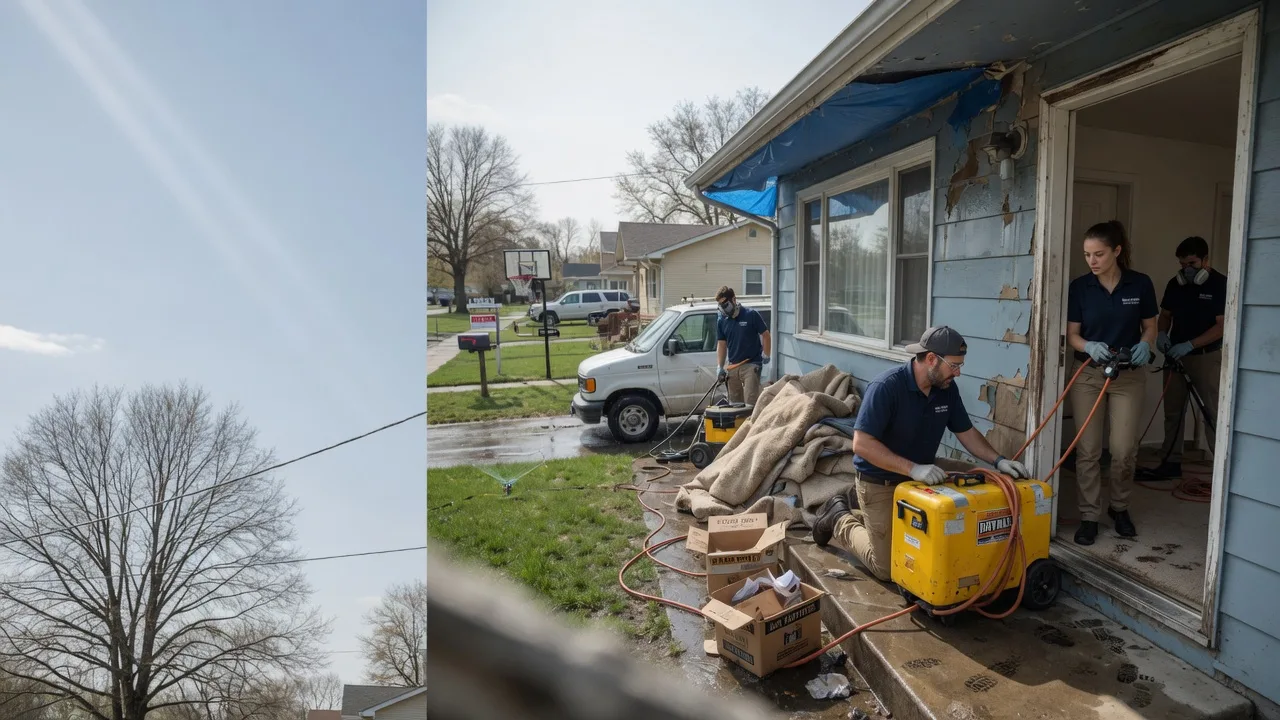 Basement Flood Cleanup in Orient, OH near me
